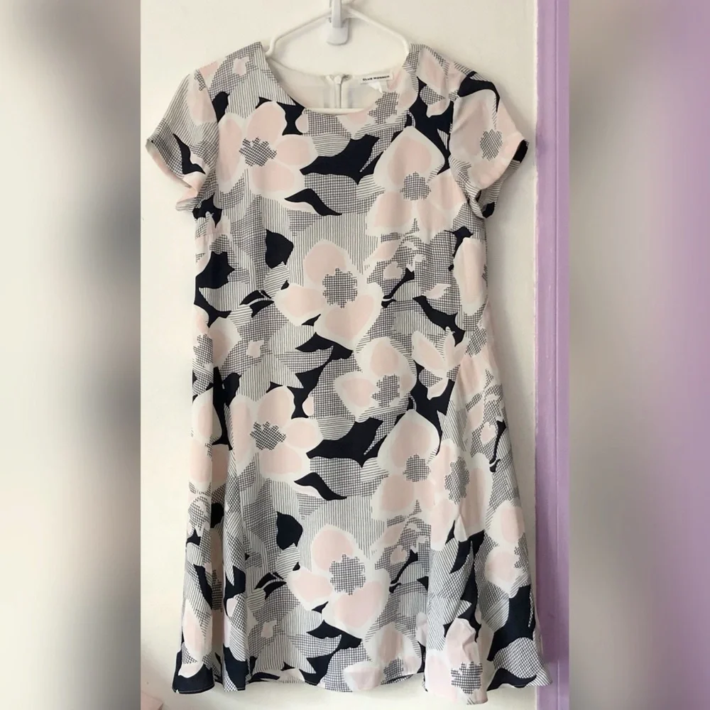club monaco ⋆ floral grid dress